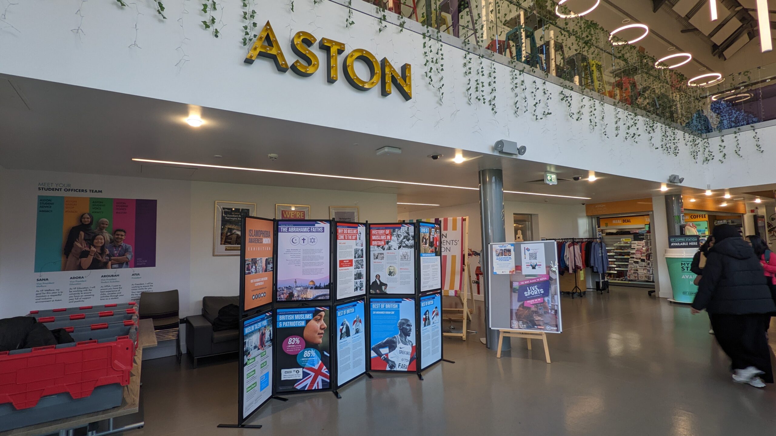 IAM Exhibition: Aston University